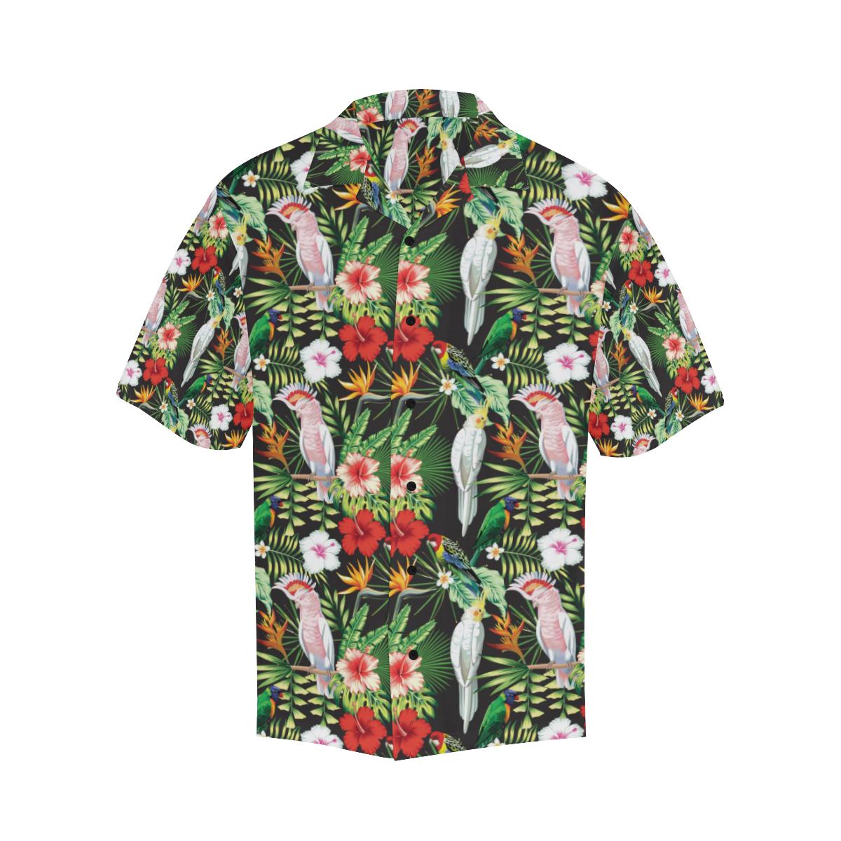 Tropical Flower Pattern Print Design TF03 Men Hawaiian Shirt-JorJune