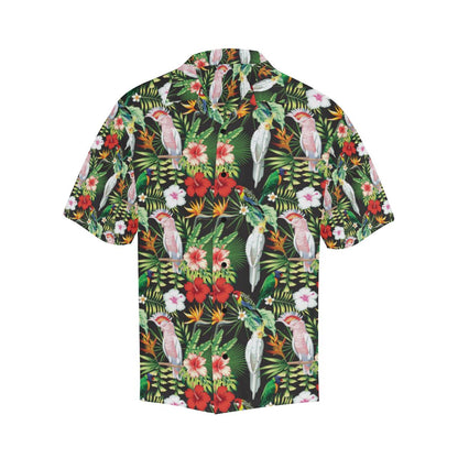 Tropical Flower Pattern Print Design TF03 Men Hawaiian Shirt-JorJune