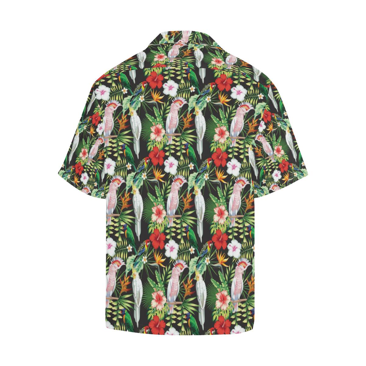 Tropical Flower Pattern Print Design TF03 Men Hawaiian Shirt-JorJune