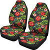 Tropical Flower Pattern Print Design TF04 Universal Fit Car Seat Covers-JorJune