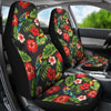 Tropical Flower Pattern Print Design TF04 Universal Fit Car Seat Covers-JorJune