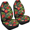 Tropical Flower Pattern Print Design TF04 Universal Fit Car Seat Covers-JorJune