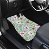 Tropical Flower Pattern Print Design TF05 Car Floor Mats-JORJUNE.COM