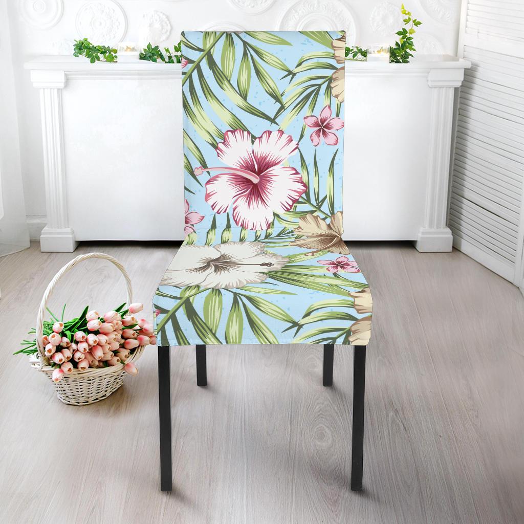 Tropical Flower Pattern Print Design TF05 Dining Chair Slipcover-JORJUNE.COM