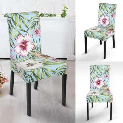 Tropical Flower Pattern Print Design TF05 Dining Chair Slipcover-JORJUNE.COM