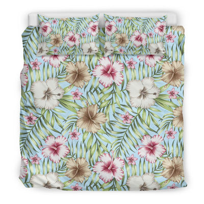 Tropical Flower Pattern Print Design TF05 Duvet Cover Bedding Set-JORJUNE.COM