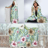 Tropical Flower Pattern Print Design TF05 Hooded Blanket-JORJUNE.COM