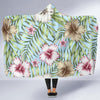 Tropical Flower Pattern Print Design TF05 Hooded Blanket-JORJUNE.COM