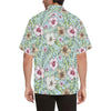 Tropical Flower Pattern Print Design TF05 Men Hawaiian Shirt-JorJune