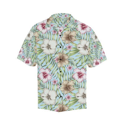 Tropical Flower Pattern Print Design TF05 Men Hawaiian Shirt-JorJune