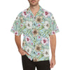 Tropical Flower Pattern Print Design TF05 Men Hawaiian Shirt-JorJune