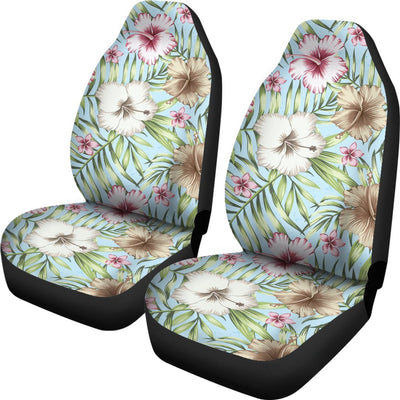 Tropical Flower Pattern Print Design TF05 Universal Fit Car Seat Covers-JorJune