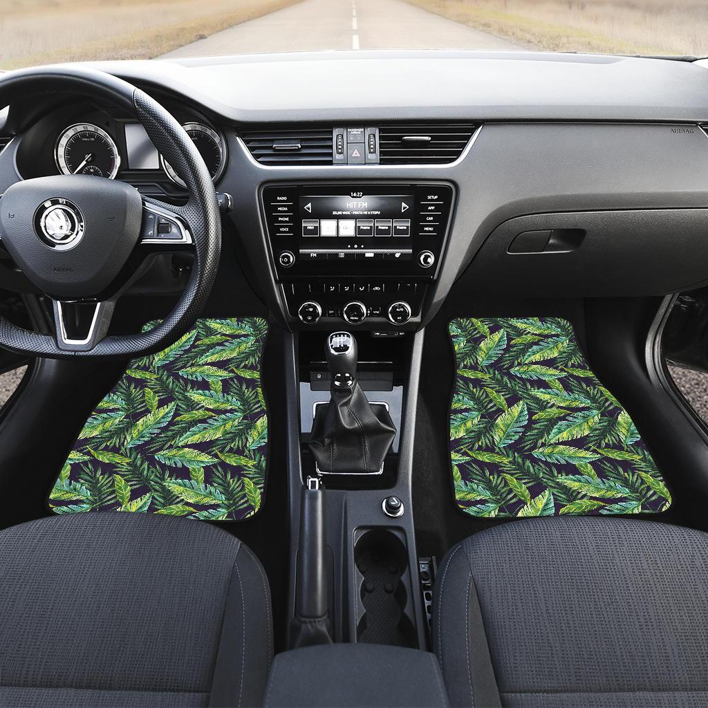 Tropical Flower Pattern Print Design TF06 Car Floor Mats-JORJUNE.COM