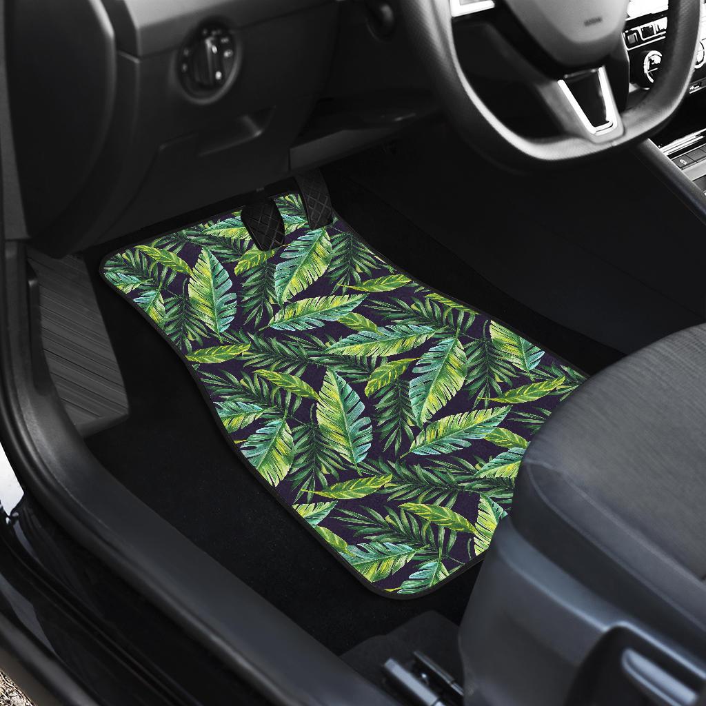 Tropical Flower Pattern Print Design TF06 Car Floor Mats-JORJUNE.COM