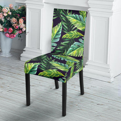 Tropical Flower Pattern Print Design TF06 Dining Chair Slipcover-JORJUNE.COM