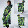Tropical Flower Pattern Print Design TF06 Hooded Blanket-JORJUNE.COM