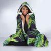 Tropical Flower Pattern Print Design TF06 Hooded Blanket-JORJUNE.COM