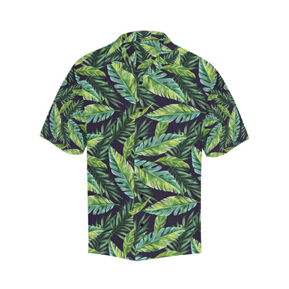 Tropical Flower Pattern Print Design TF06 Men Hawaiian Shirt-JorJune