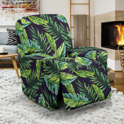 Tropical Flower Pattern Print Design TF06 Recliner Slipcover-JORJUNE.COM