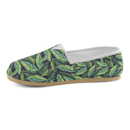 Tropical Flower Pattern Print Design TF06 Women Casual Shoes-JorJune.com