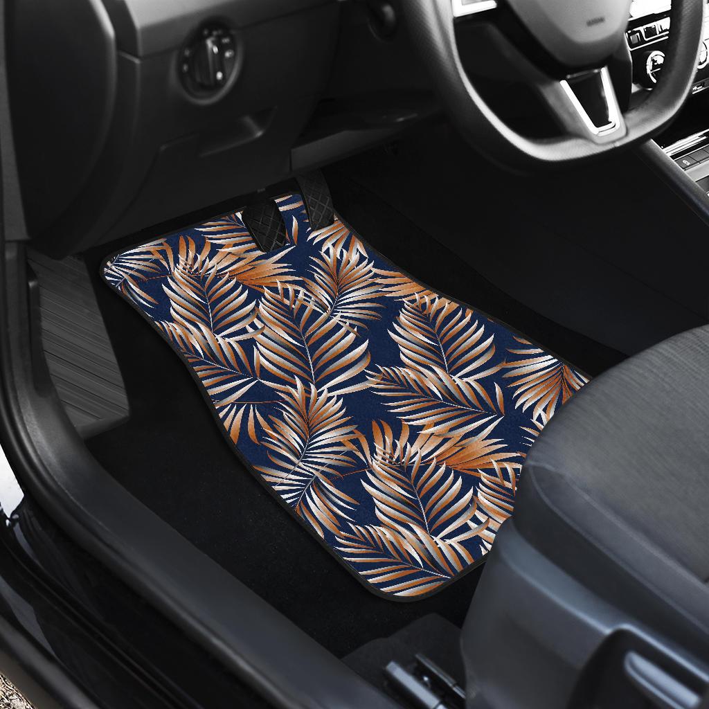 Tropical Flower Pattern Print Design TF07 Car Floor Mats-JORJUNE.COM
