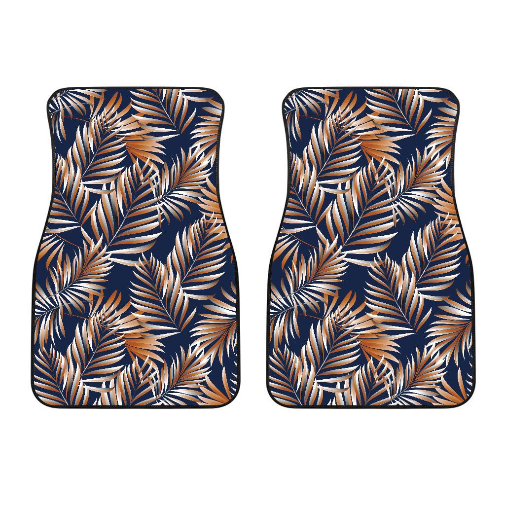 Tropical Flower Pattern Print Design TF07 Car Floor Mats-JORJUNE.COM