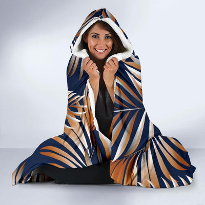 Tropical Flower Pattern Print Design TF07 Hooded Blanket-JORJUNE.COM