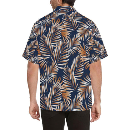 Tropical Flower Pattern Print Design TF07 Men Hawaiian Shirt-JorJune