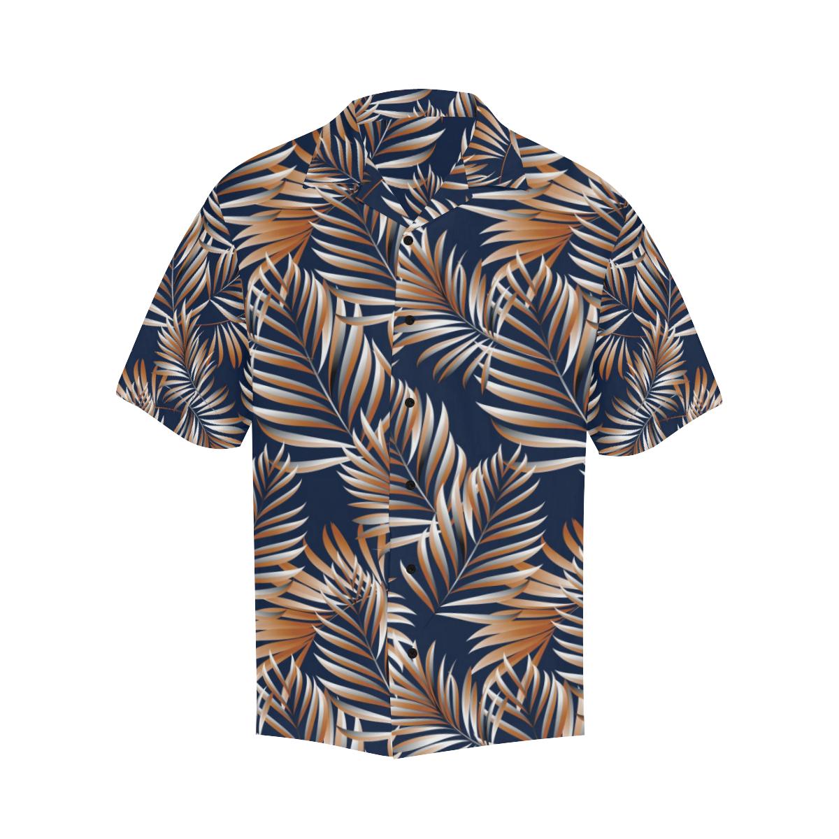Tropical Flower Pattern Print Design TF07 Men Hawaiian Shirt-JorJune