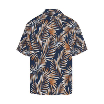 Tropical Flower Pattern Print Design TF07 Men Hawaiian Shirt-JorJune