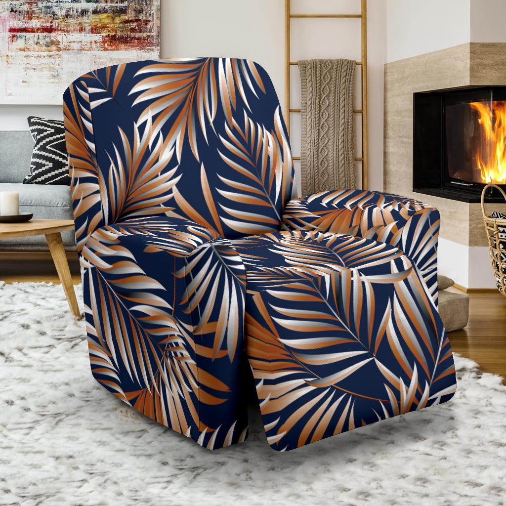 Tropical Flower Pattern Print Design TF07 Recliner Slipcover-JORJUNE.COM