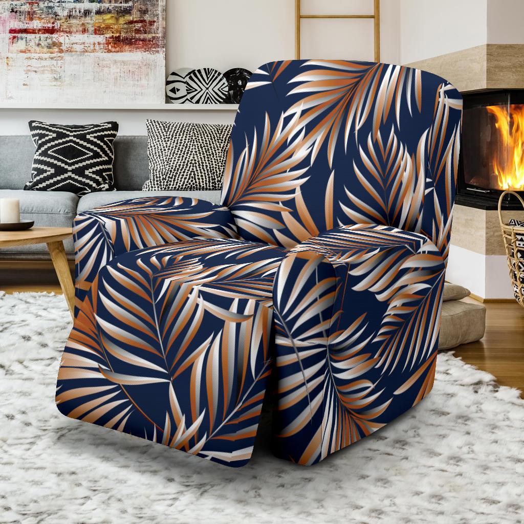 Tropical Flower Pattern Print Design TF07 Recliner Slipcover-JORJUNE.COM