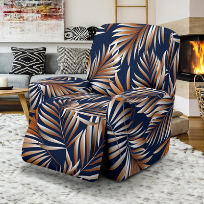 Tropical Flower Pattern Print Design TF07 Recliner Slipcover-JORJUNE.COM