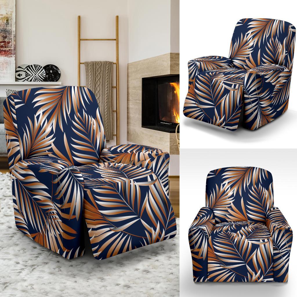 Tropical Flower Pattern Print Design TF07 Recliner Slipcover-JORJUNE.COM