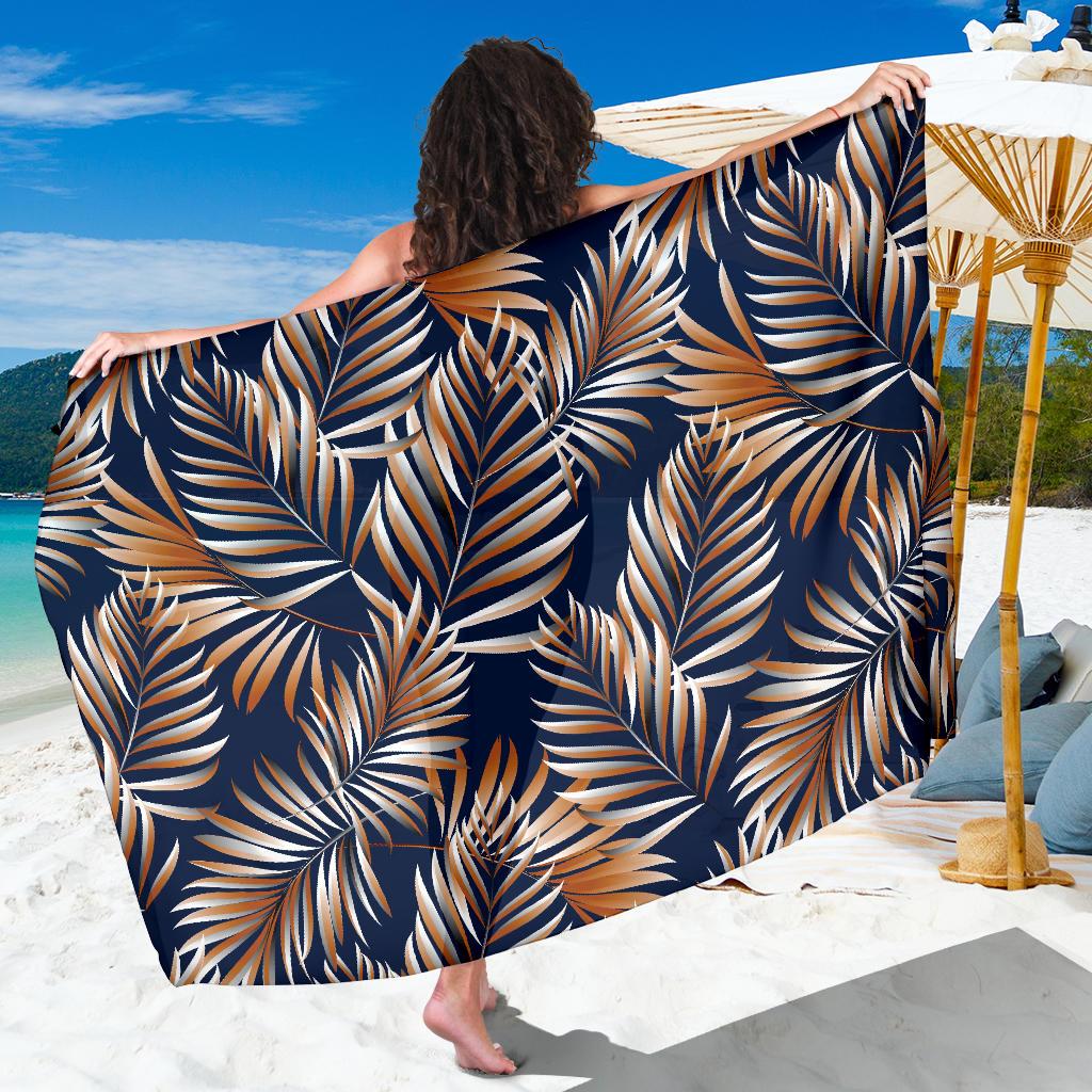 Tropical Flower Pattern Print Design TF07 Sarong Pareo Wrap-JORJUNE.COM