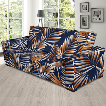 Tropical Flower Pattern Print Design TF07 Sofa Slipcover-JORJUNE.COM