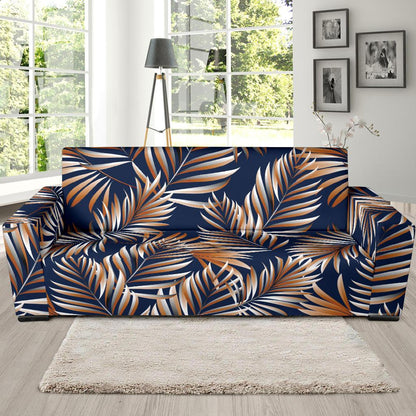 Tropical Flower Pattern Print Design TF07 Sofa Slipcover-JORJUNE.COM