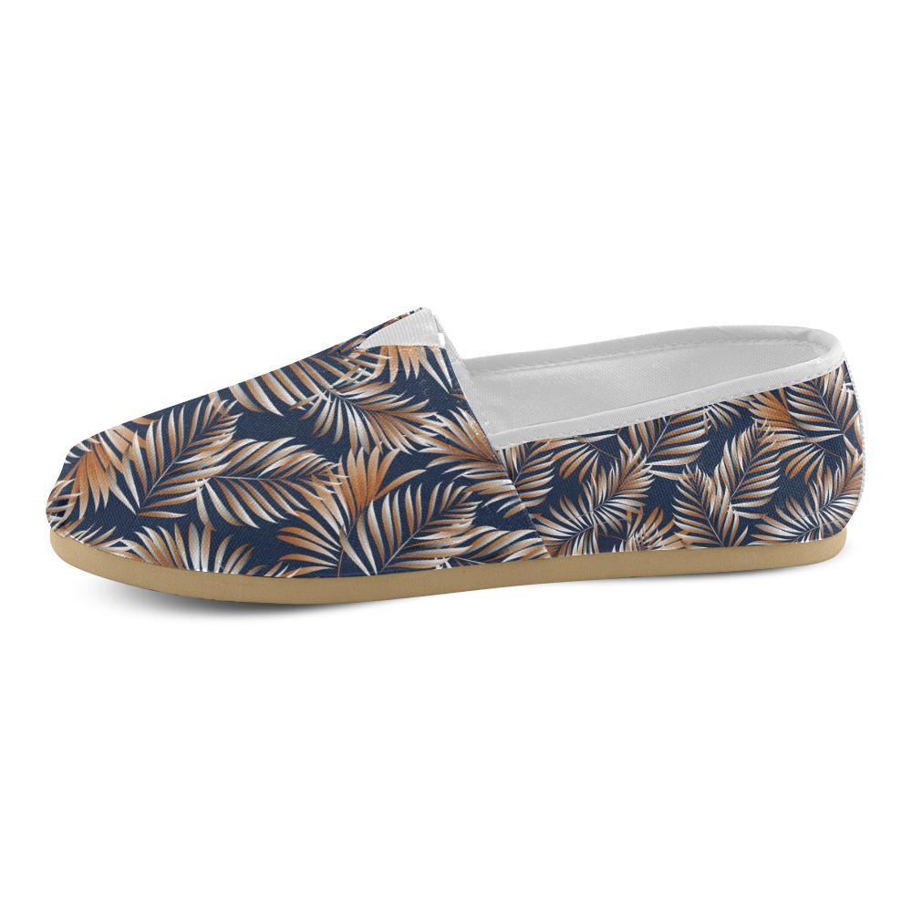 Tropical Flower Pattern Print Design TF07 Women Casual Shoes-JorJune.com