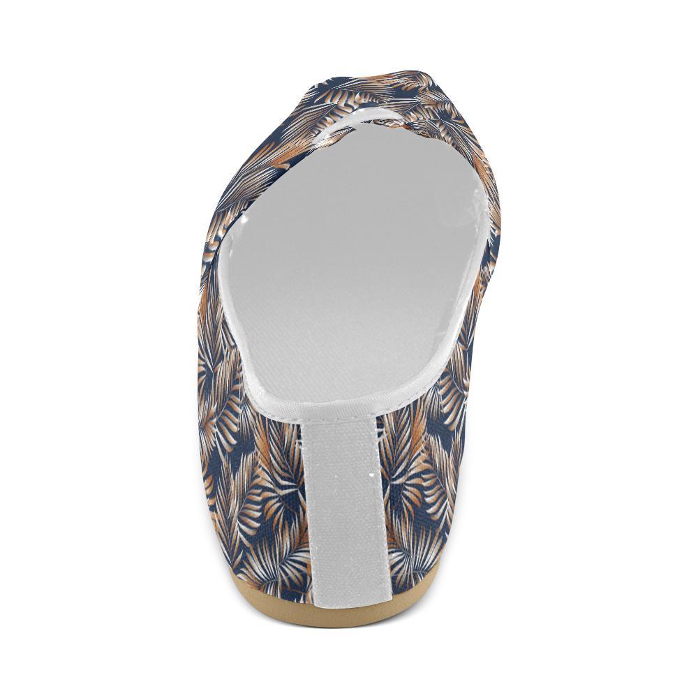 Tropical Flower Pattern Print Design TF07 Women Casual Shoes-JorJune.com