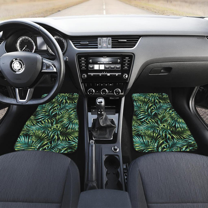 Tropical Flower Pattern Print Design TF08 Car Floor Mats-JORJUNE.COM