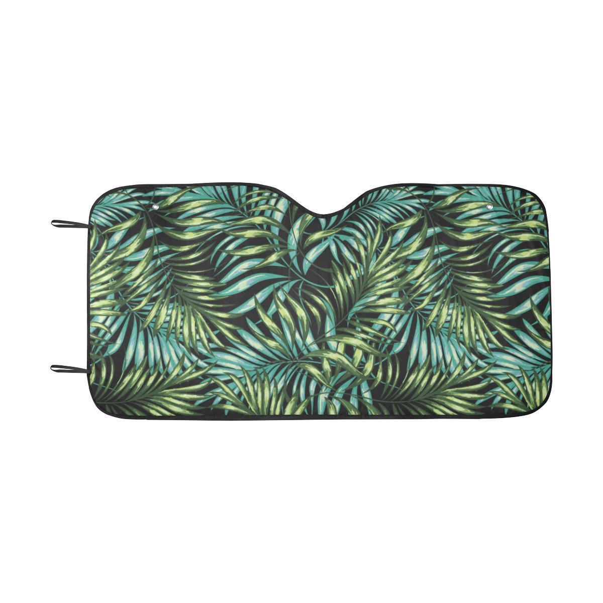 Tropical Flower Pattern Print Design TF08 Car Sun Shade-JorJune