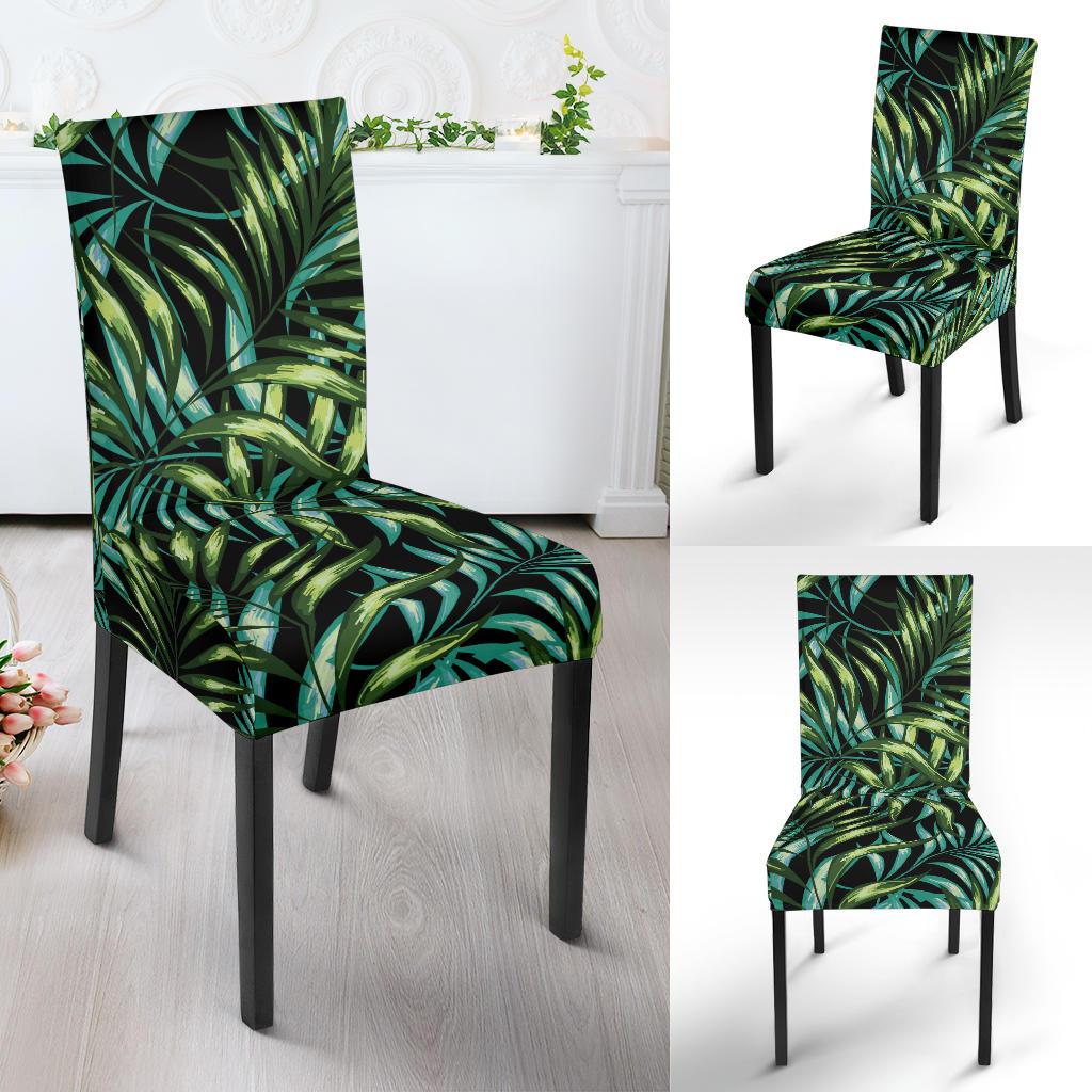 Tropical Flower Pattern Print Design TF08 Dining Chair Slipcover-JORJUNE.COM