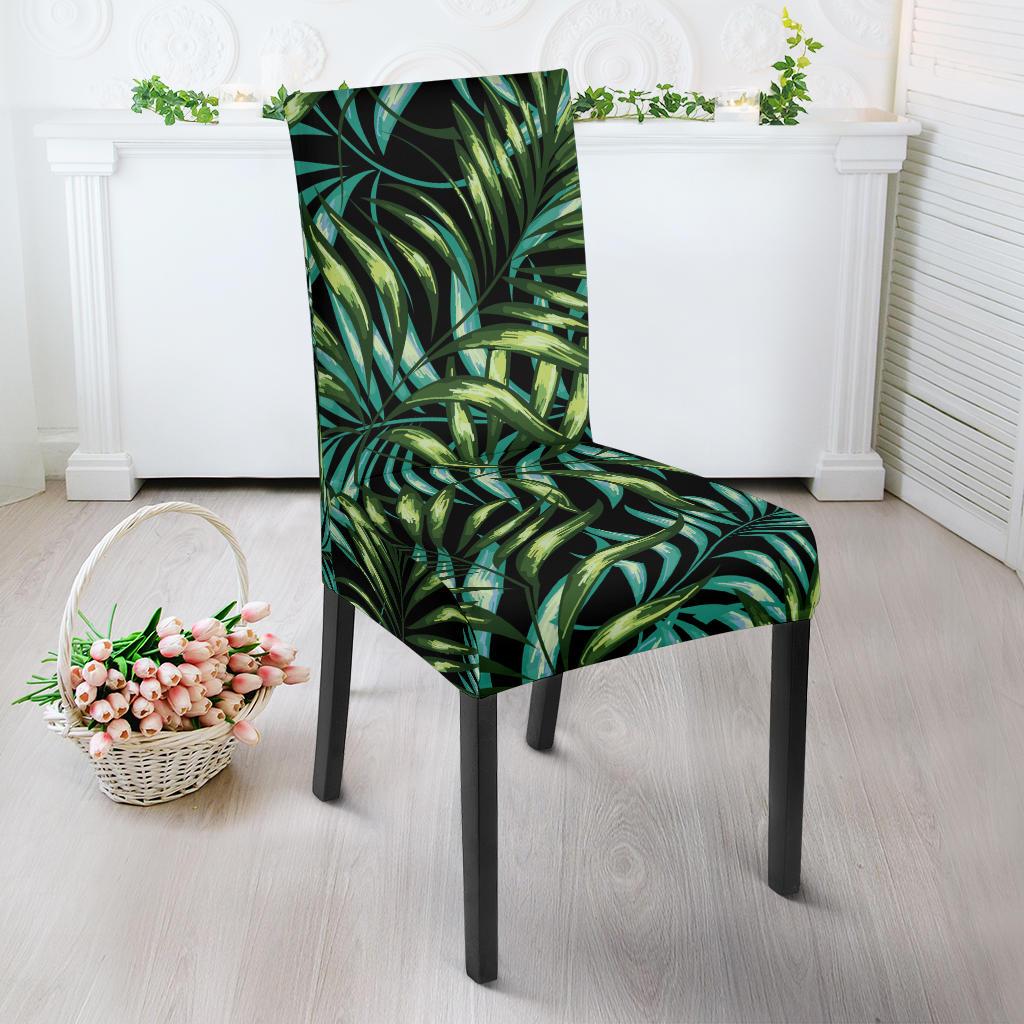 Tropical Flower Pattern Print Design TF08 Dining Chair Slipcover-JORJUNE.COM