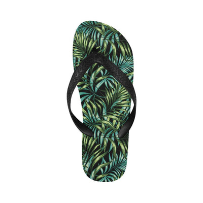 Tropical Flower Pattern Print Design TF08 Flip Flops-JorJune