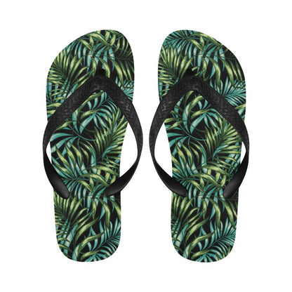 Tropical Flower Pattern Print Design TF08 Flip Flops-JorJune