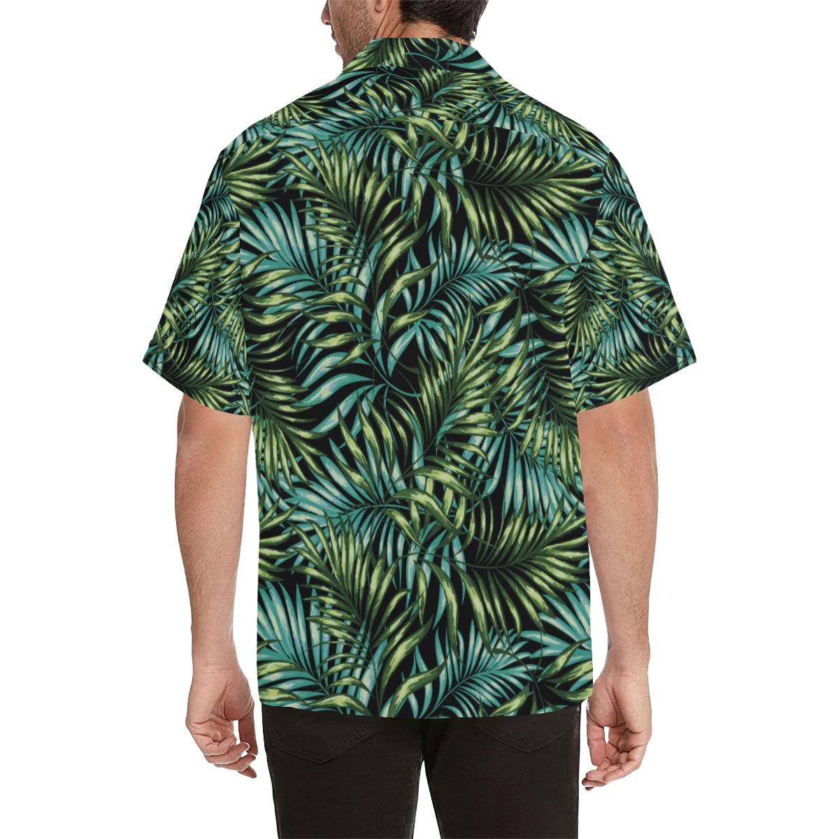 Tropical Flower Pattern Print Design TF08 Men Hawaiian Shirt-JorJune