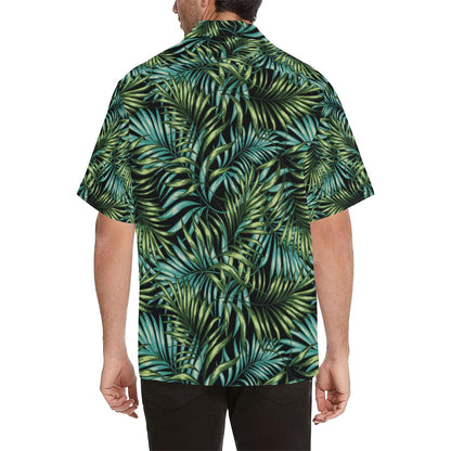 Tropical Flower Pattern Print Design TF08 Men Hawaiian Shirt-JorJune