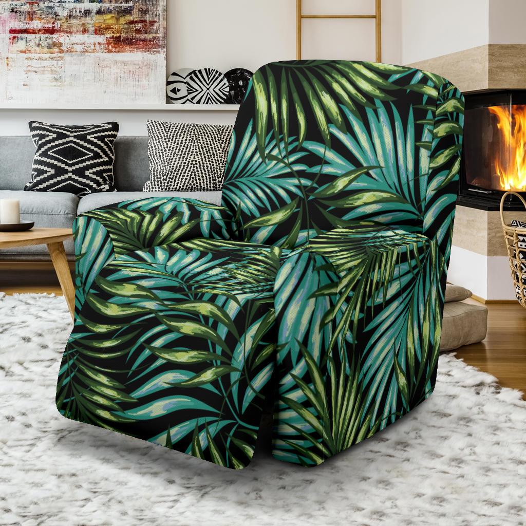 Tropical Flower Pattern Print Design TF08 Recliner Slipcover-JORJUNE.COM
