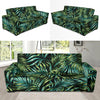 Tropical Flower Pattern Print Design TF08 Sofa Slipcover-JORJUNE.COM