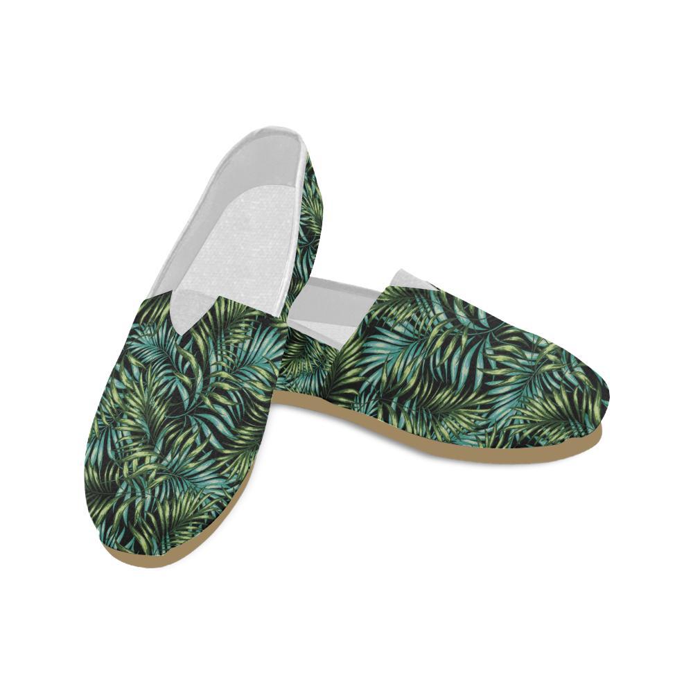 Tropical Flower Pattern Print Design TF08 Women Casual Shoes-JorJune.com